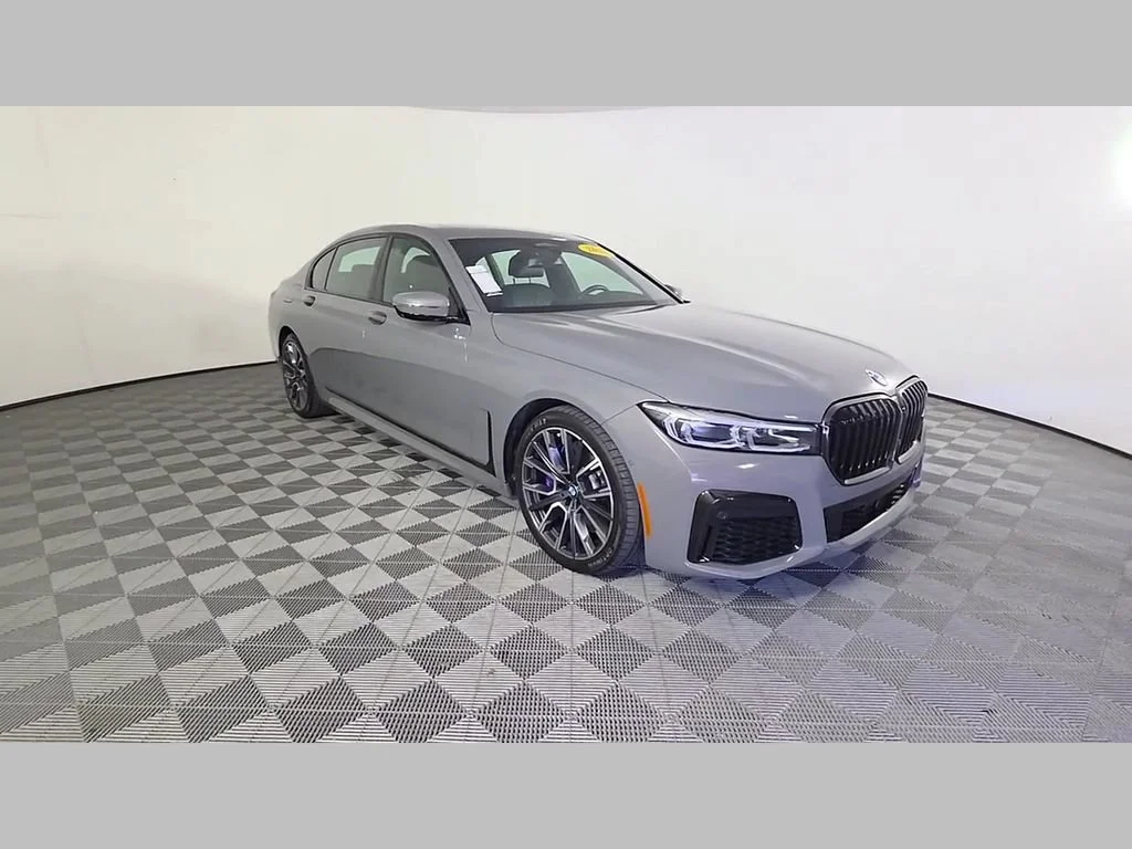 Used 2022 Bernina Grey Amber Effect Metallic BMW 740i image 53