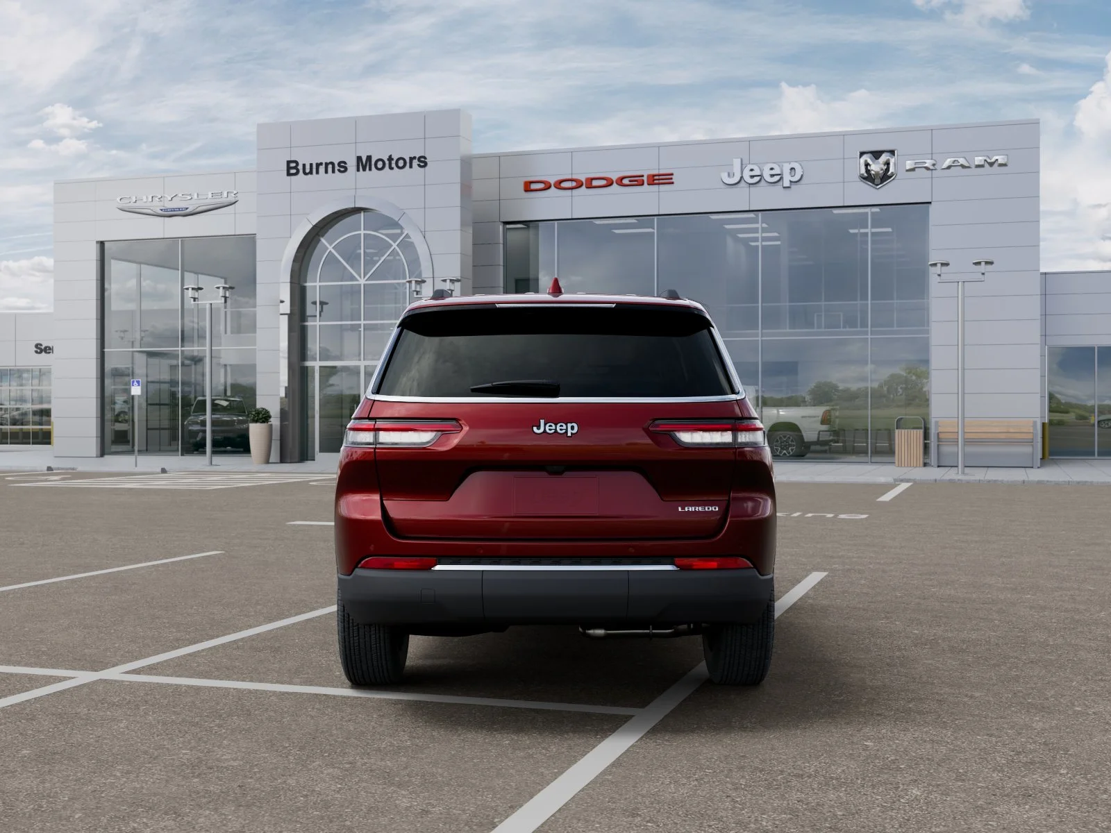 New 2026 Velvet Red Pearl-Coat Exterior Paint Jeep Laredo X image 33