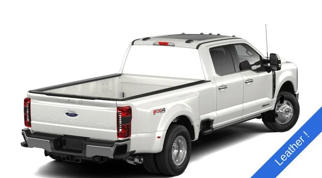 New 2026 Star White Metallic Tri-Coat Ford F-350® Lariat® image 3