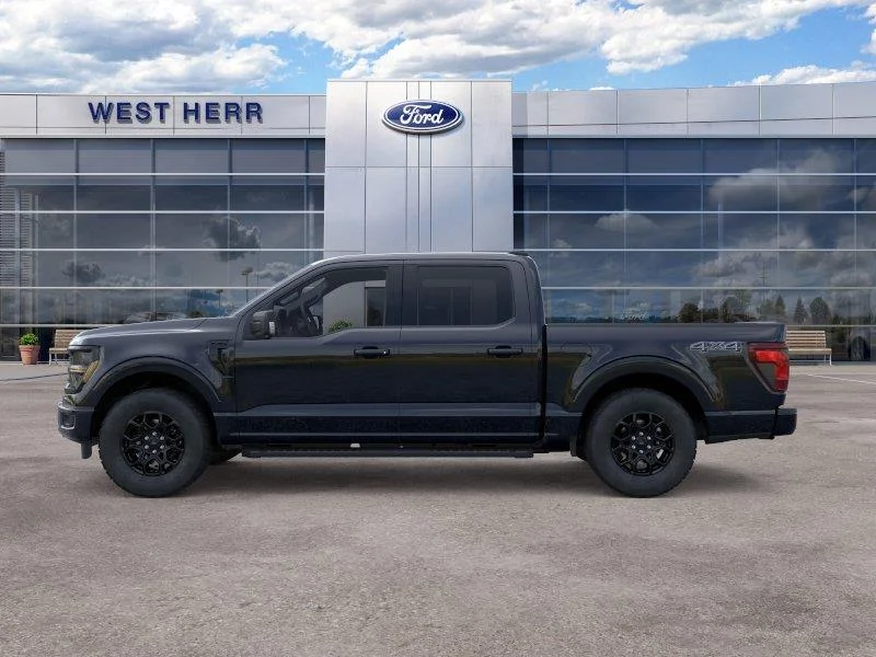 New 2026 Agate Black Metallic Ford XLT image 4