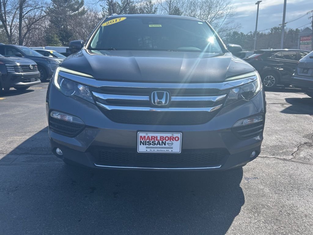 Used 2017 Honda Pilot Touring with VIN 5FNYF6H90HB086754 for sale in Marlborough, MA