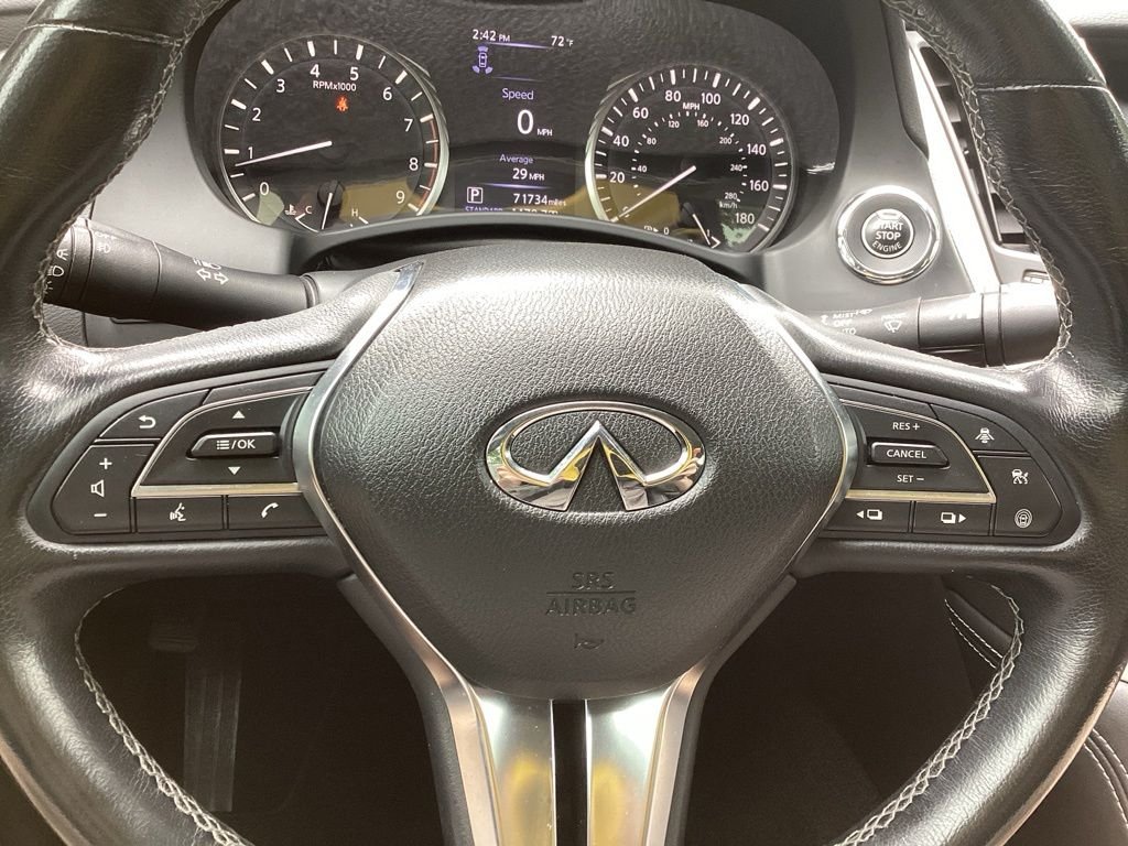 Used 2021 White INFINITI 3.0t LUXE image 16