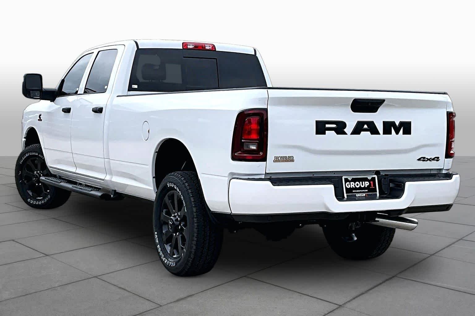 New 2026 Bright White Clearcoat RAM Black Express image 13