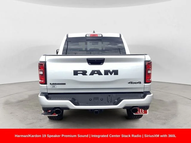 New 2026 Silver Ram LARAMIE CREW CAB 4X4 5