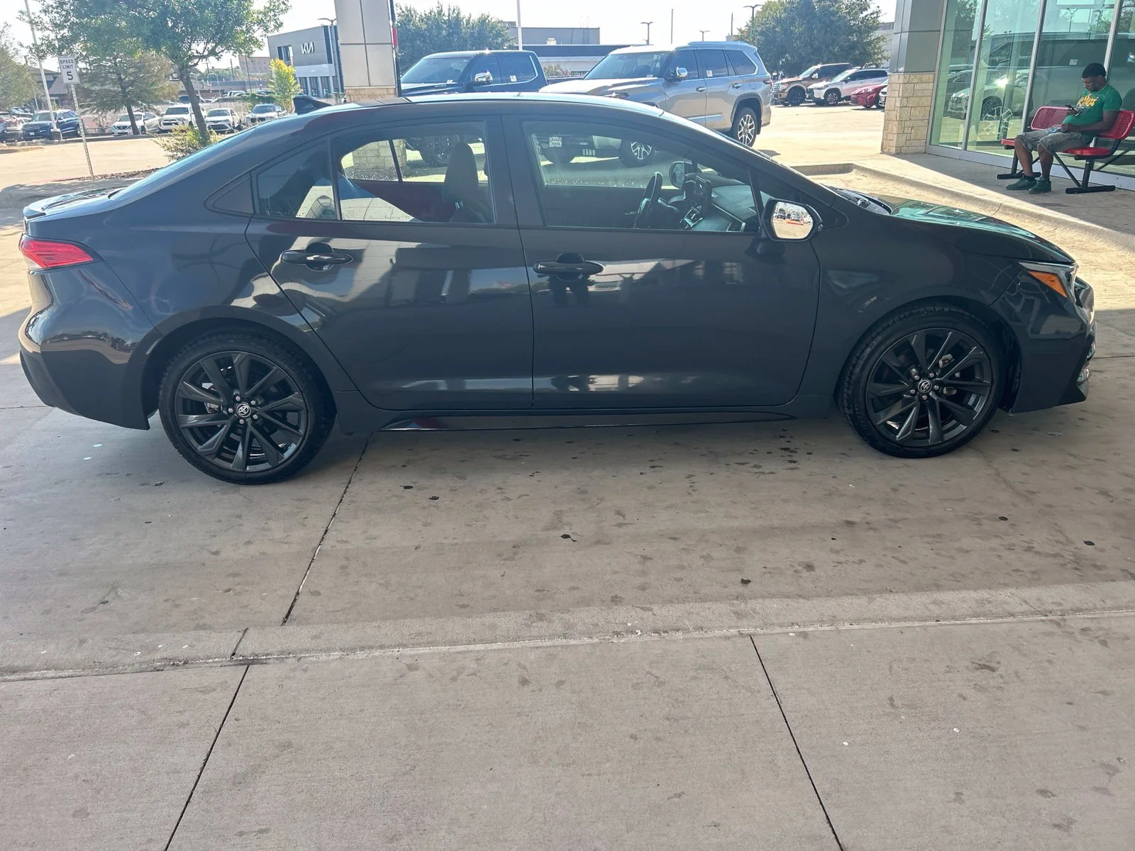 Used 2025 Gray Toyota SE image 7