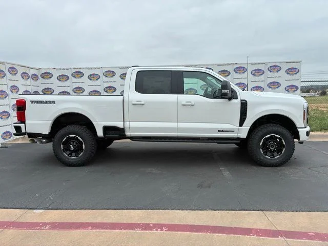 New 2026 Star White Metallic Tri-Coat Ford Lariat image 1