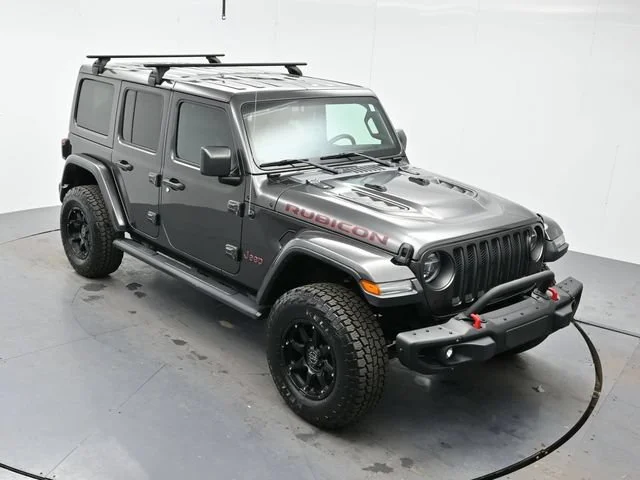 Used 2020 Granite Crystal Metallic Clearcoat Jeep Rubicon image 30