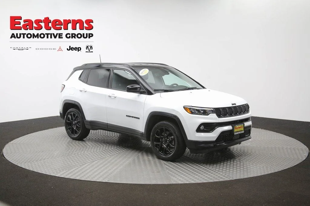Certified Used 2023 White Jeep Latitude image 53