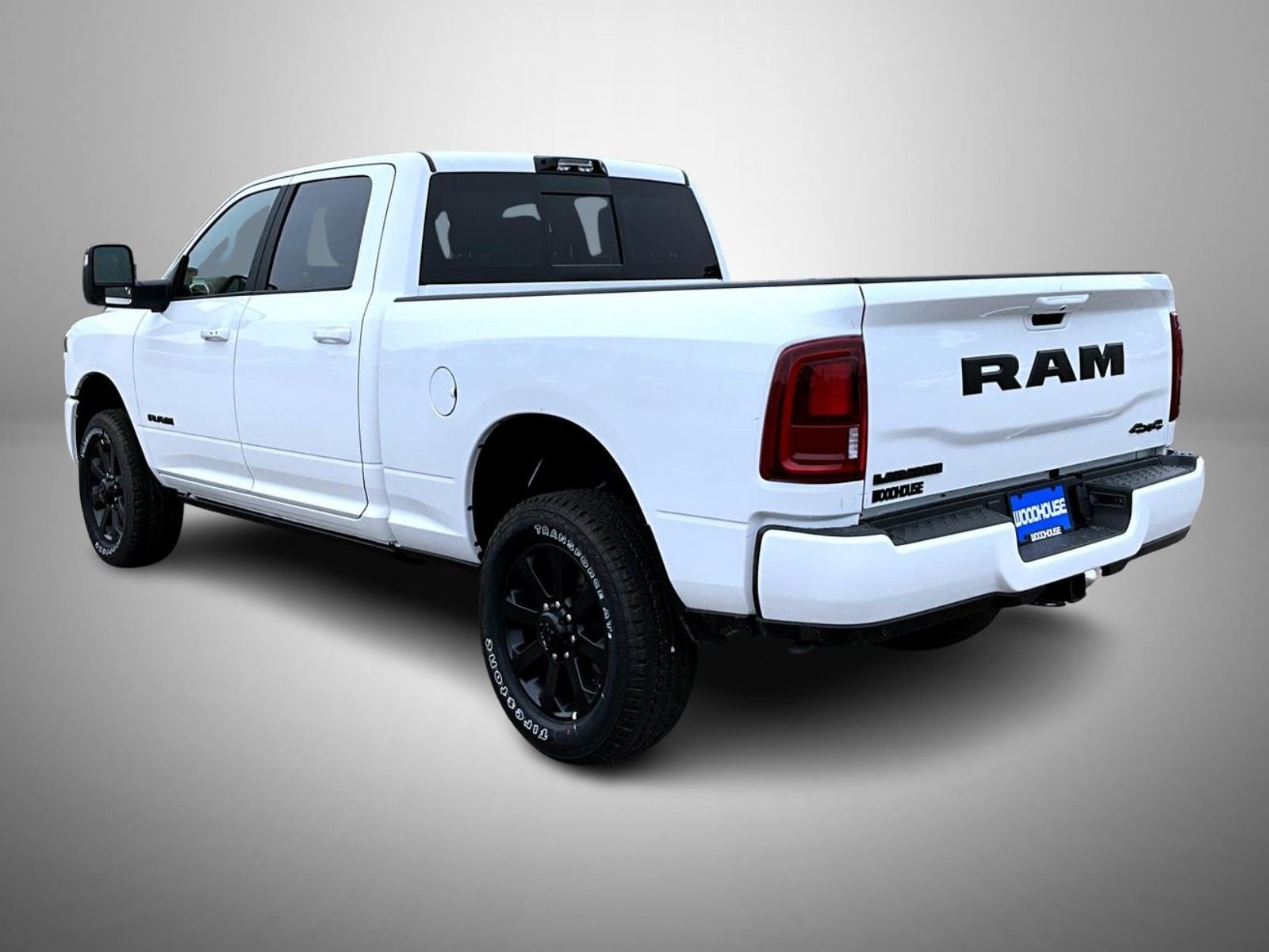 New 2026 Bright White Clear-Coat Exterior Paint RAM Laramie image 7