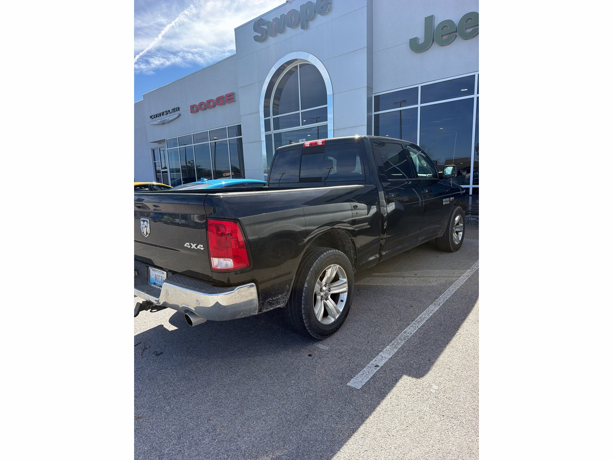 Used 2014 Black Clearcoat Ram Big Horn image 4