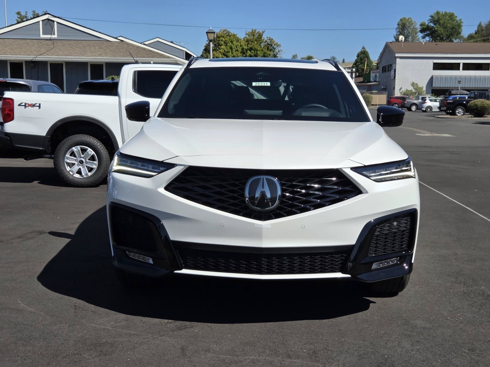 New 2026 Platinum White Pearl Acura w/A-Spec Advance Package AWD image 2