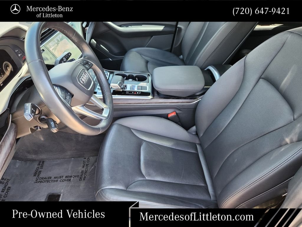 Used 2021 Blue Audi 55 Premium Plus image 12