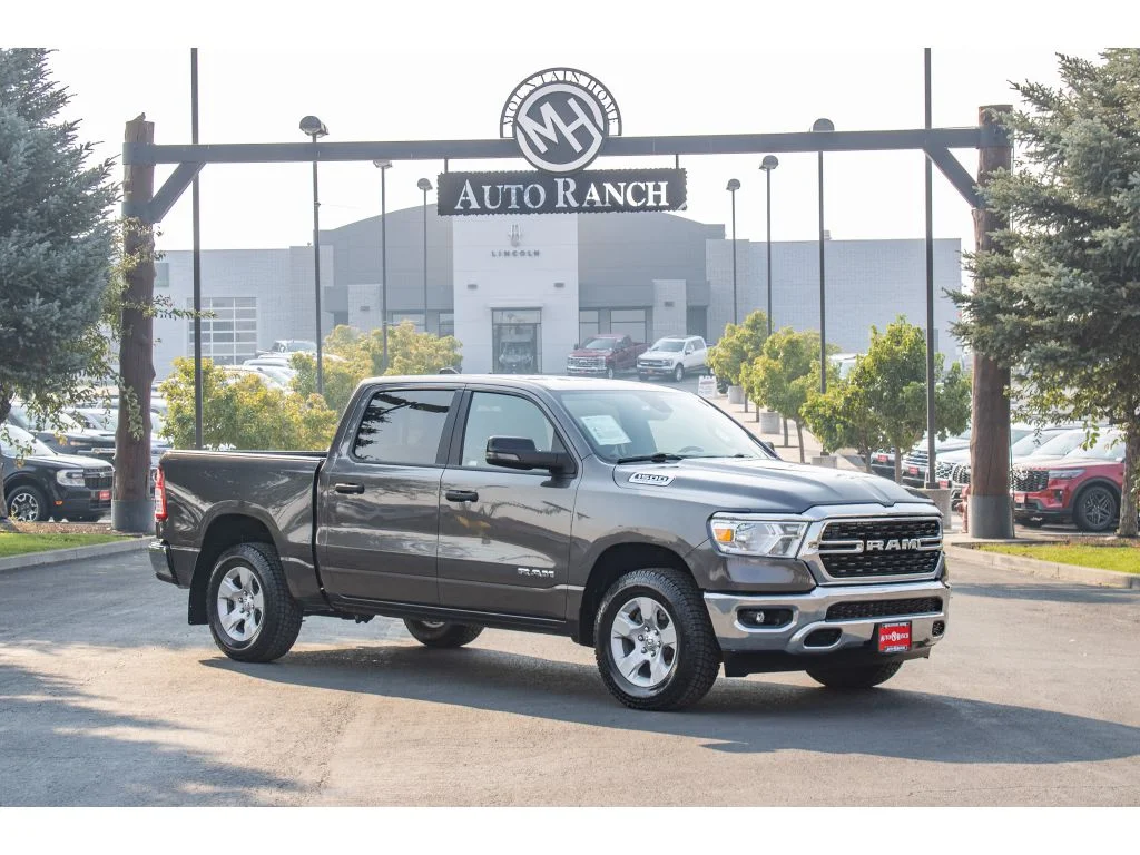 Used 2023 Granite Crystal Metallic Clearcoat Ram Big Horn image 1