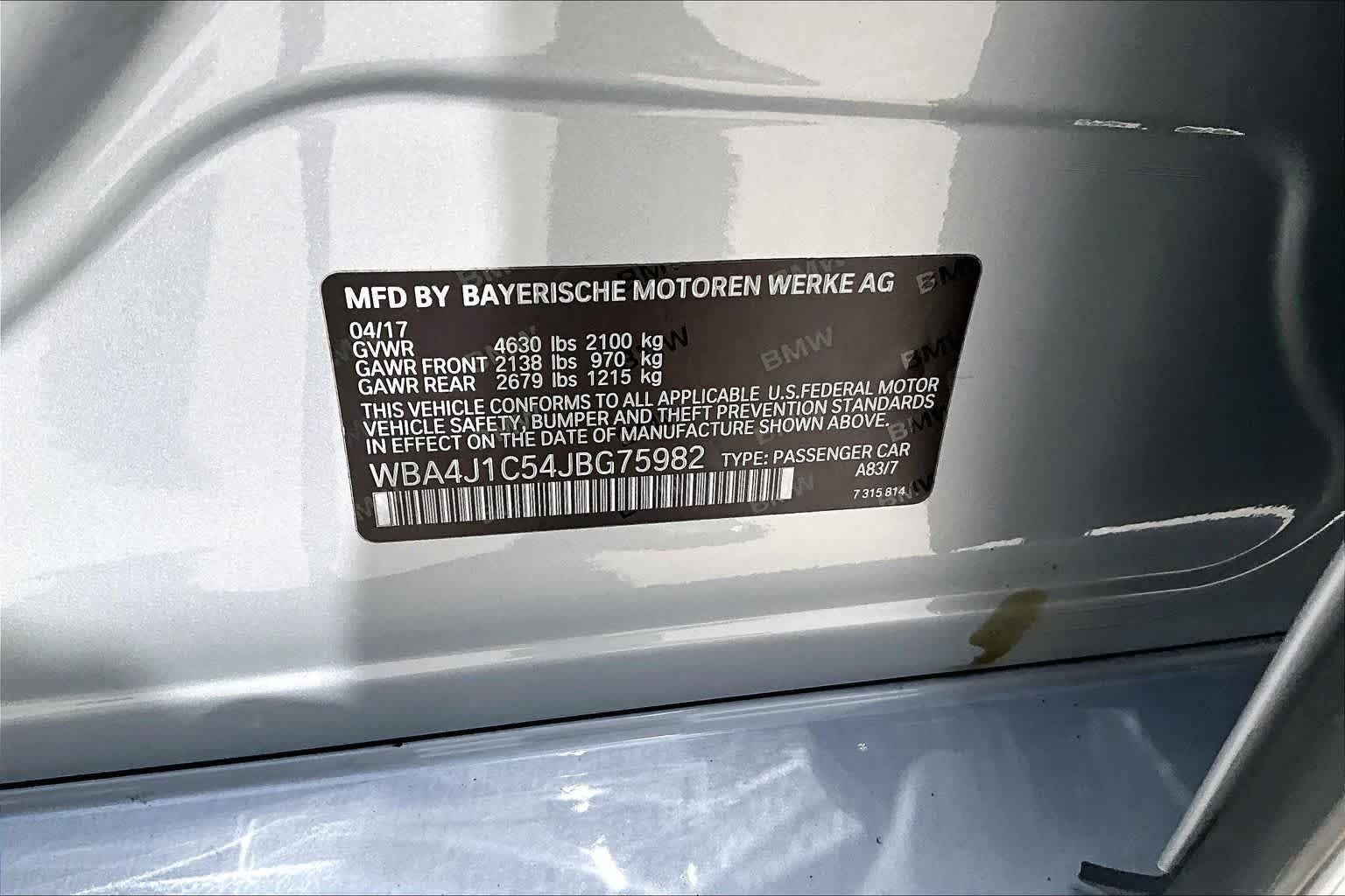Used 2018 Glacier Silver Metallic BMW 430i image 32