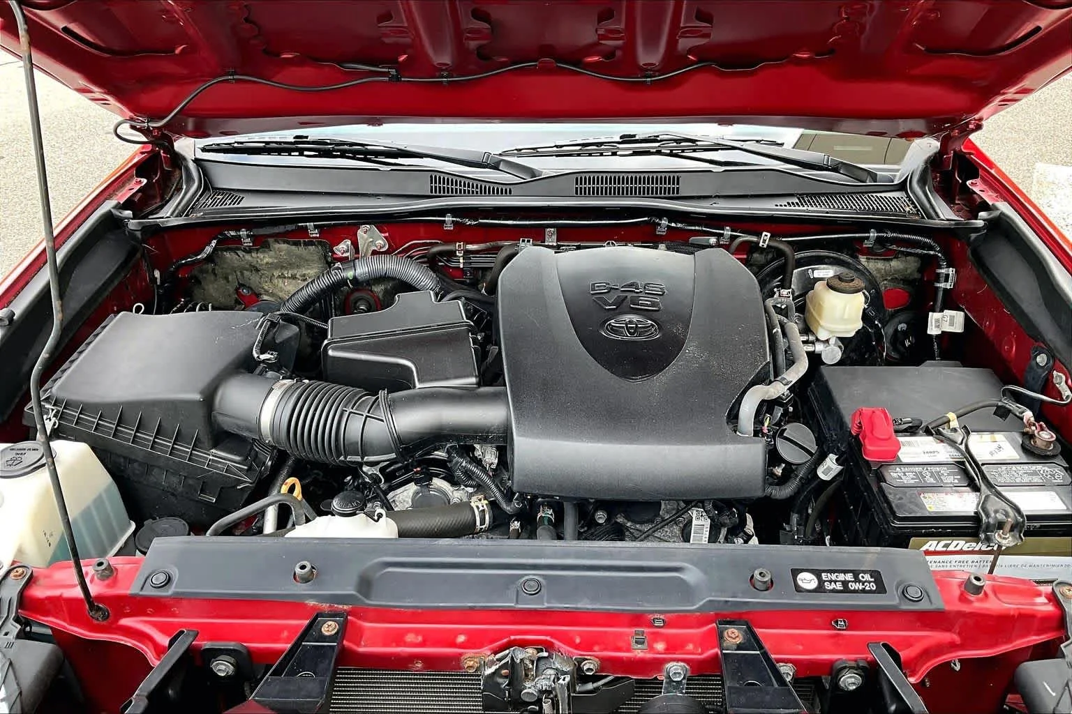 Used 2017 Barcelona Red Metallic Toyota SR5 image 30