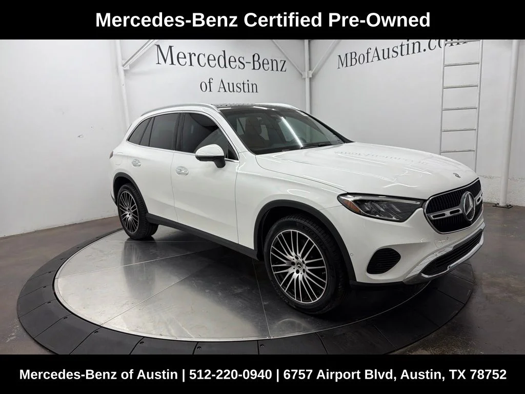 Certified Used 2026 White Mercedes-Benz GLC 300 image 1