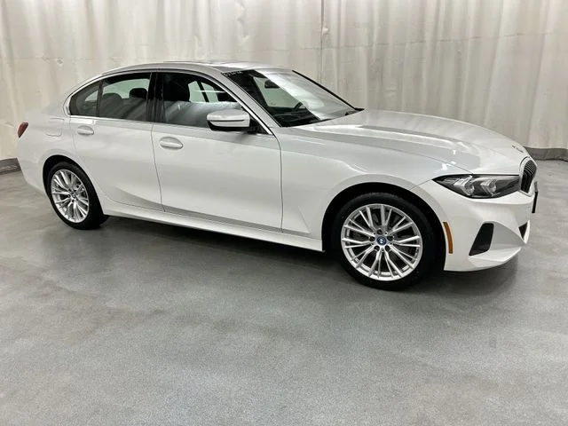 Used 2024 White BMW 330e xDrive image 1
