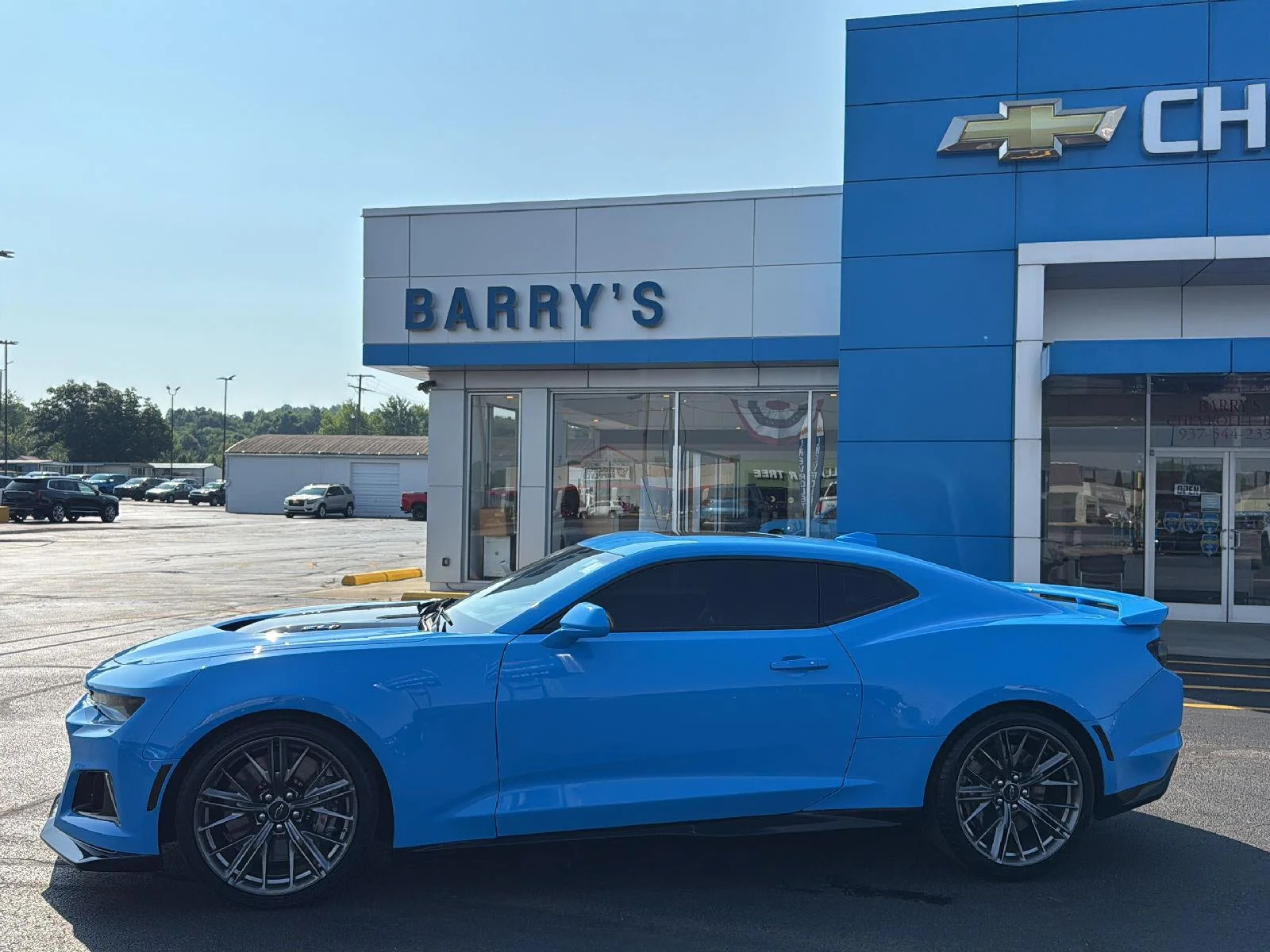 Used 2023 Rapid Blue Chevrolet ZL1 image 3