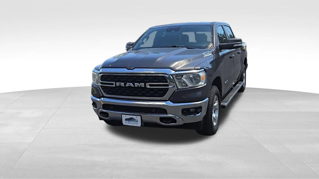 Used 2022 Granite Crystal Clearcoat Metallic Ram Big Horn/Lone Star image 3