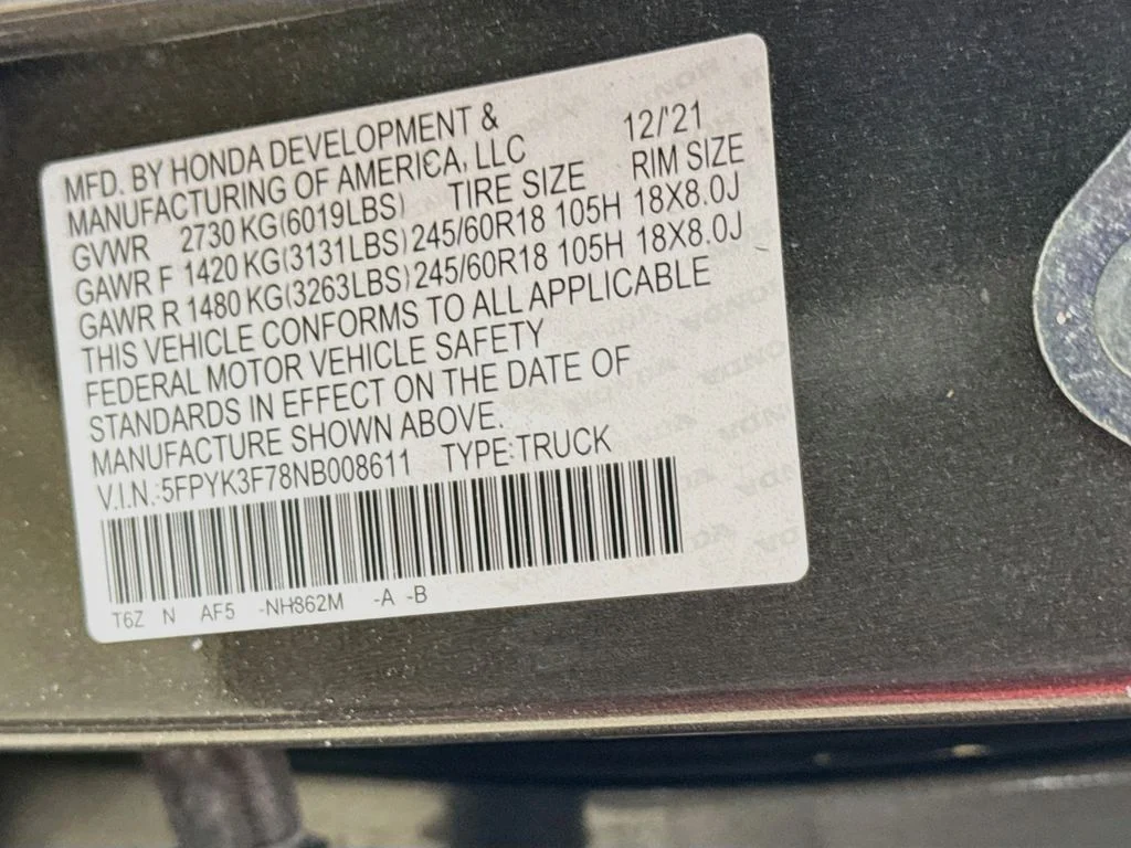Used 2022 Pacific Pewter Metallic Honda RTL-E image 29