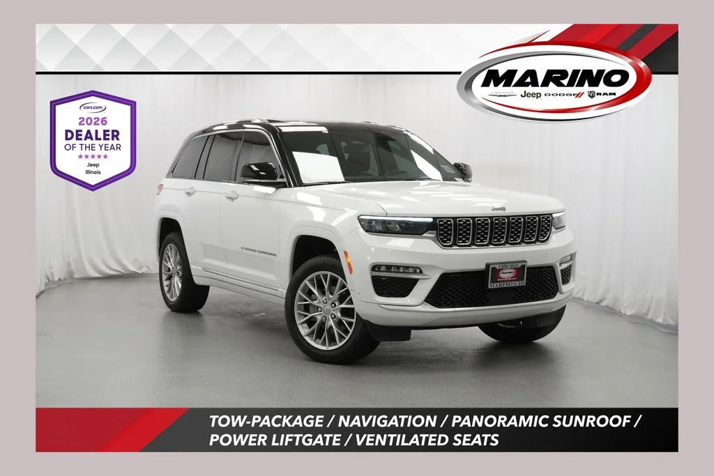 Used 2022 White Jeep Summit image 1