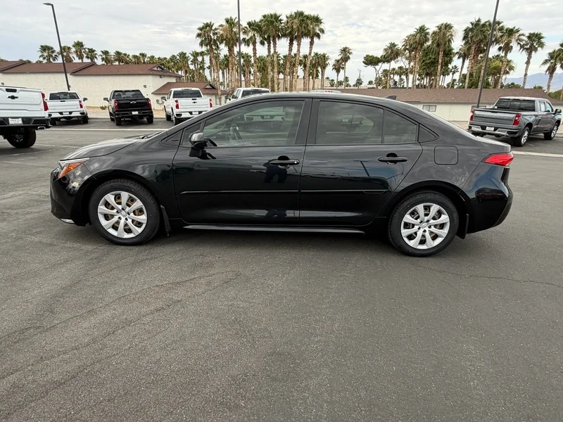 Used 2022 Black Sand Pearl Toyota LE image 6