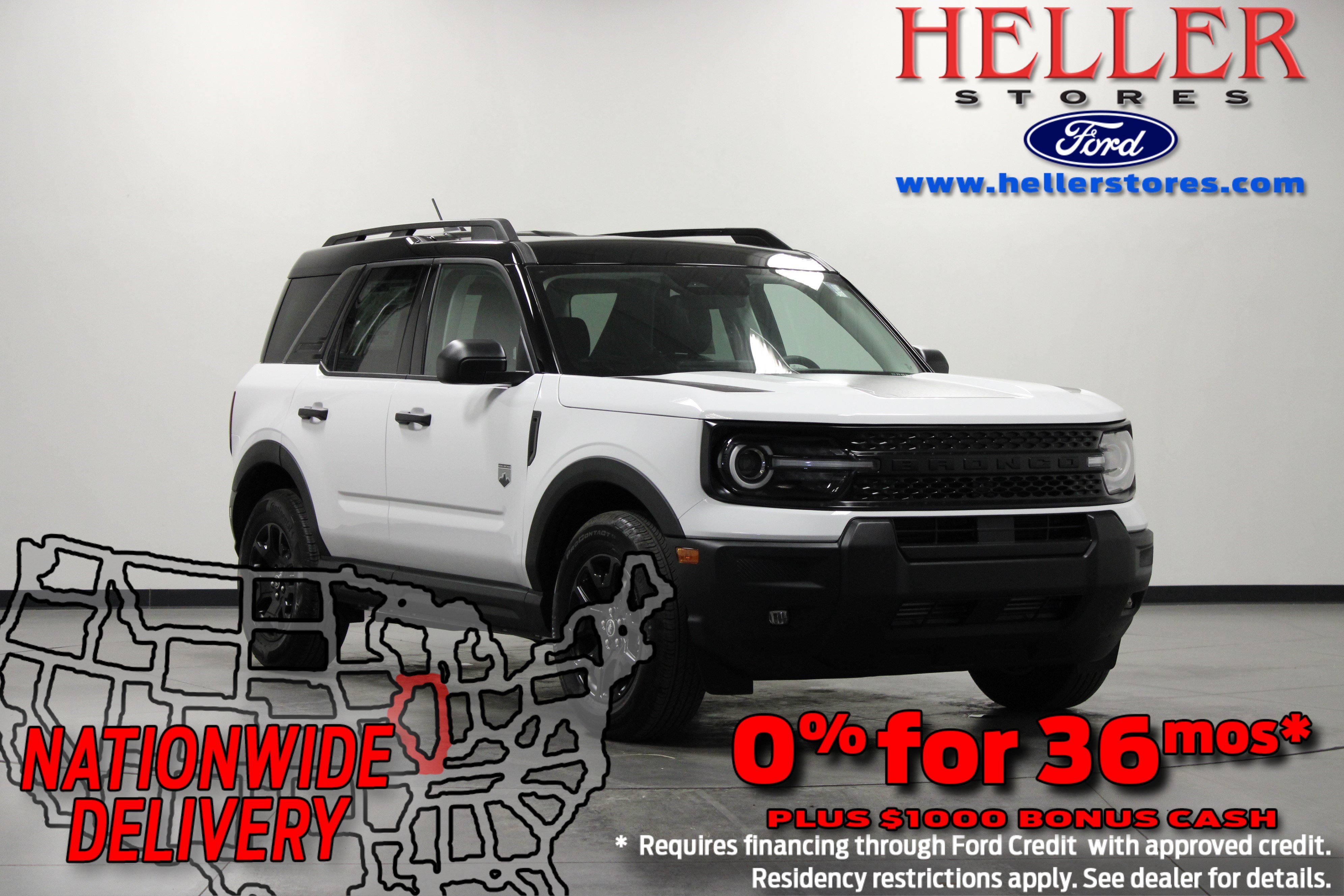 New 2025 Oxford White Ford Big Bend image 1