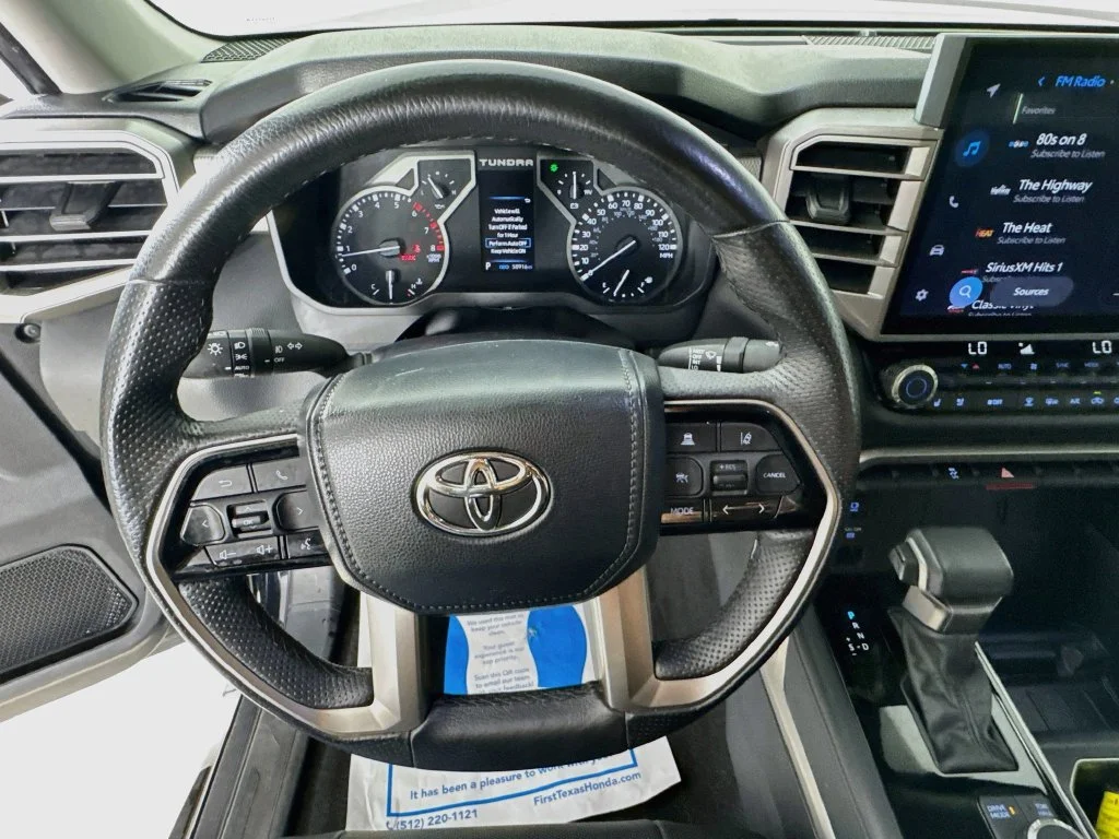 Used 2022 Midnight Black Metallic Toyota Limited image 12