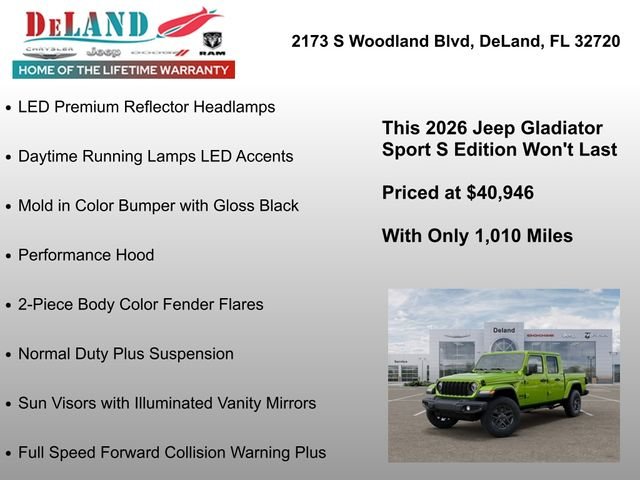 New 2026 Mojito Exterior Paint Jeep Sport S image 32