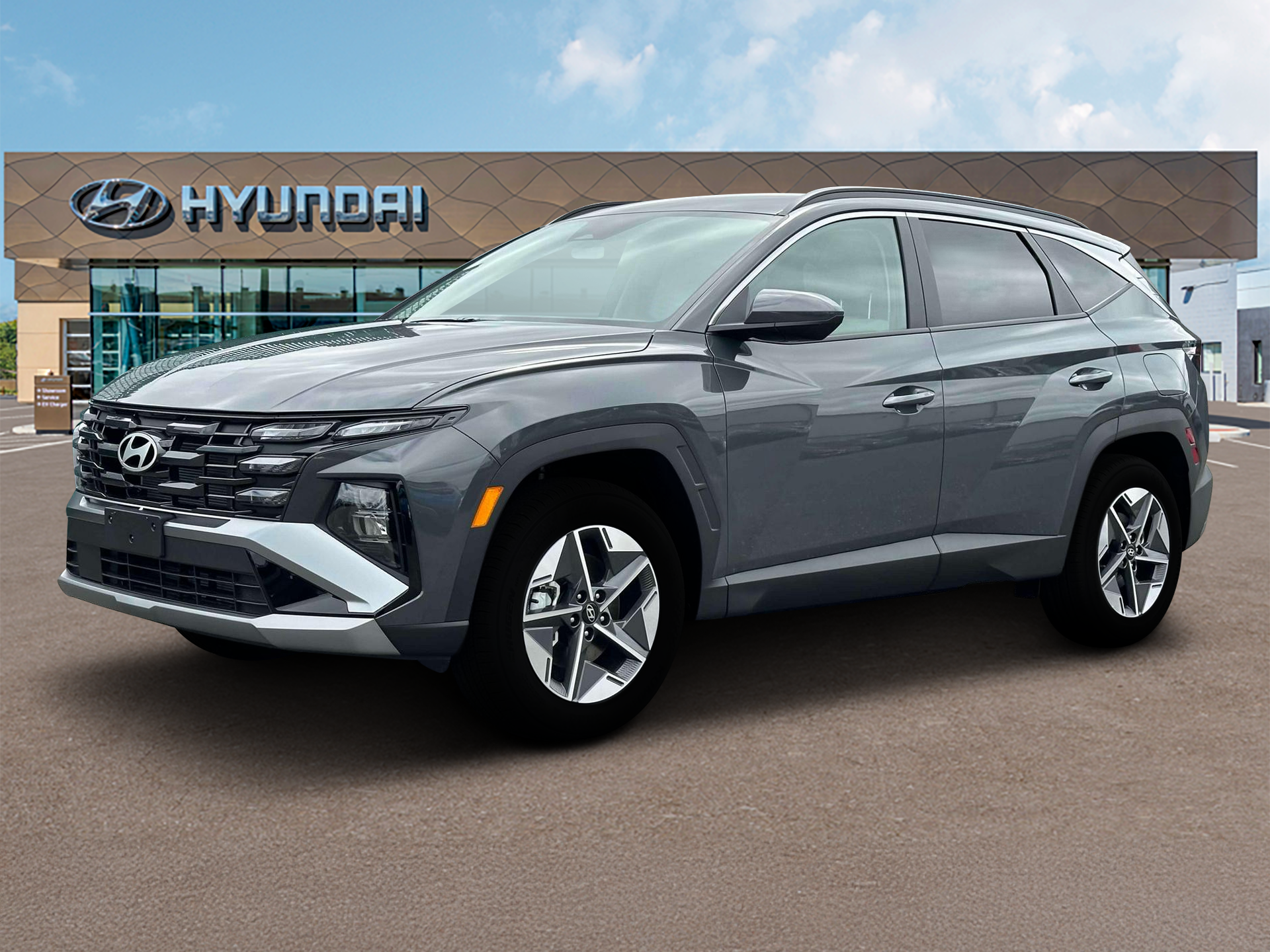 New 2026 Gray Hyundai SEL AWD image 2