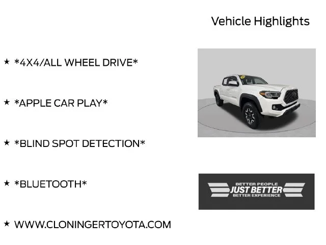 Used 2023 White Toyota TRD Off-Road image 3