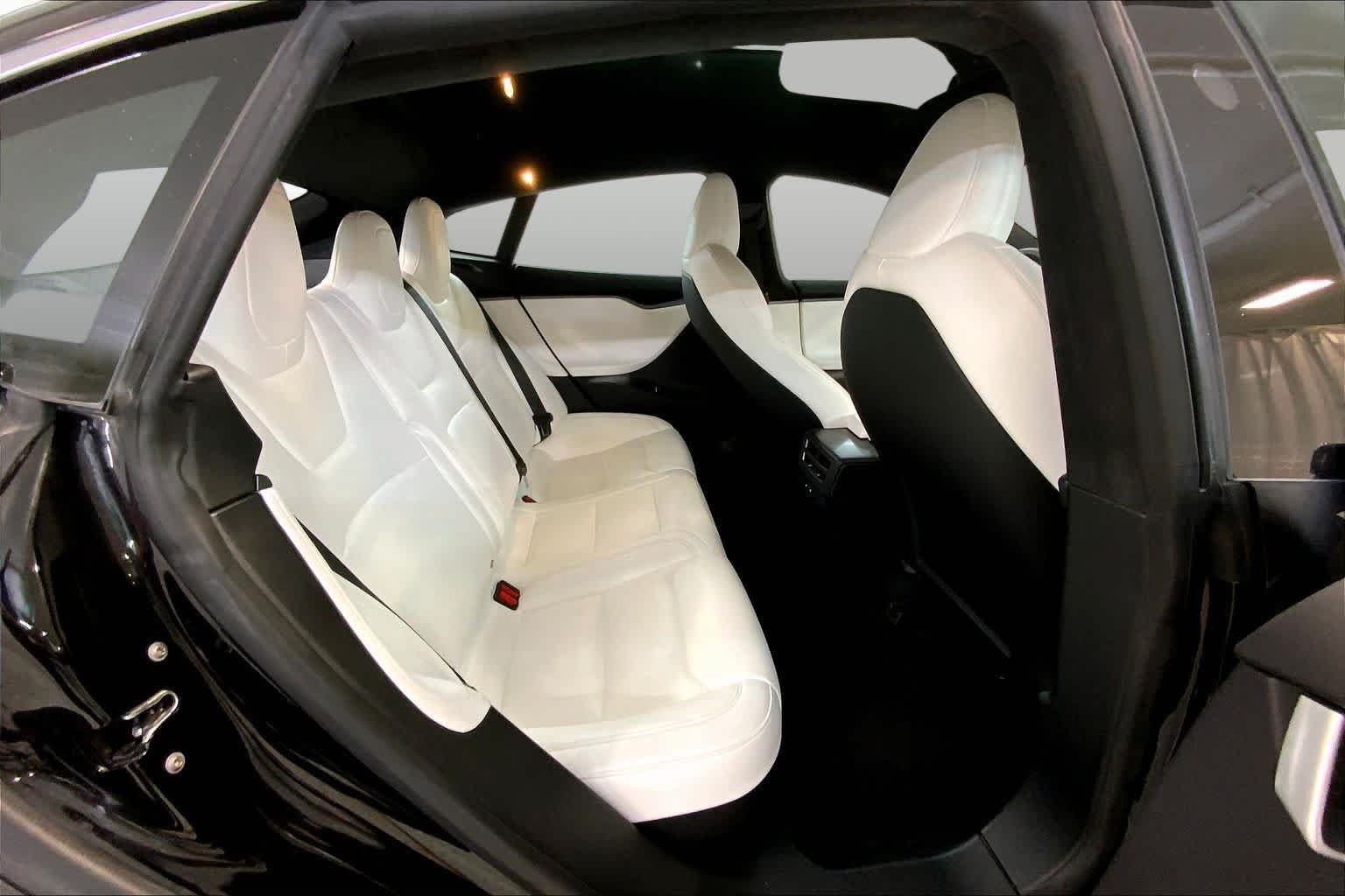 Used 2020 Solid Black Tesla Performance image 19