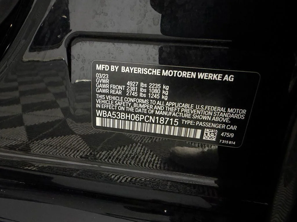 Certified Used 2023 Black BMW 530i image 36