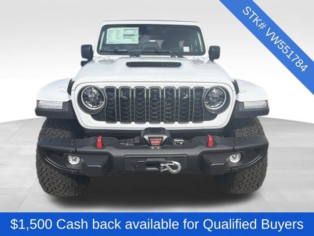 New 2027 Bright White Clear-Coat Paint Jeep Rubicon X image 2