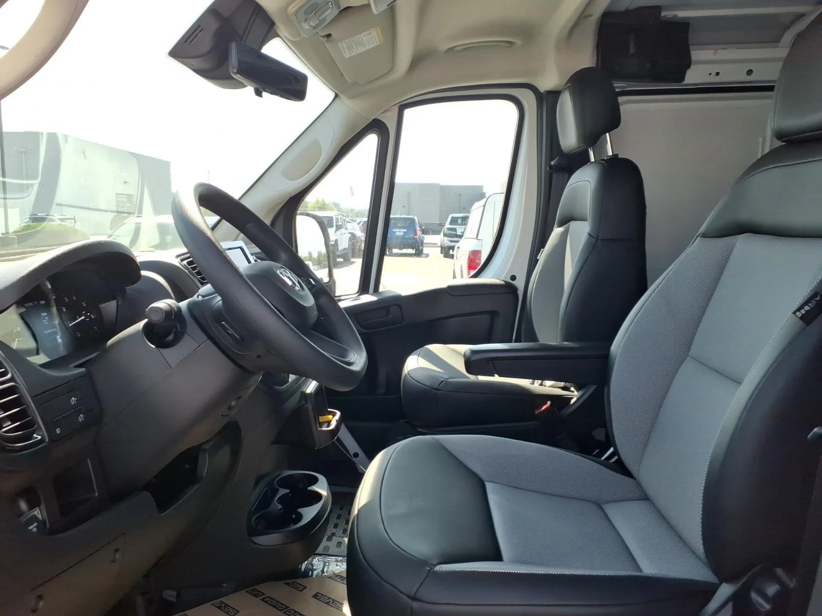 New 2027 Bright White Clearcoat RAM SLT image 14