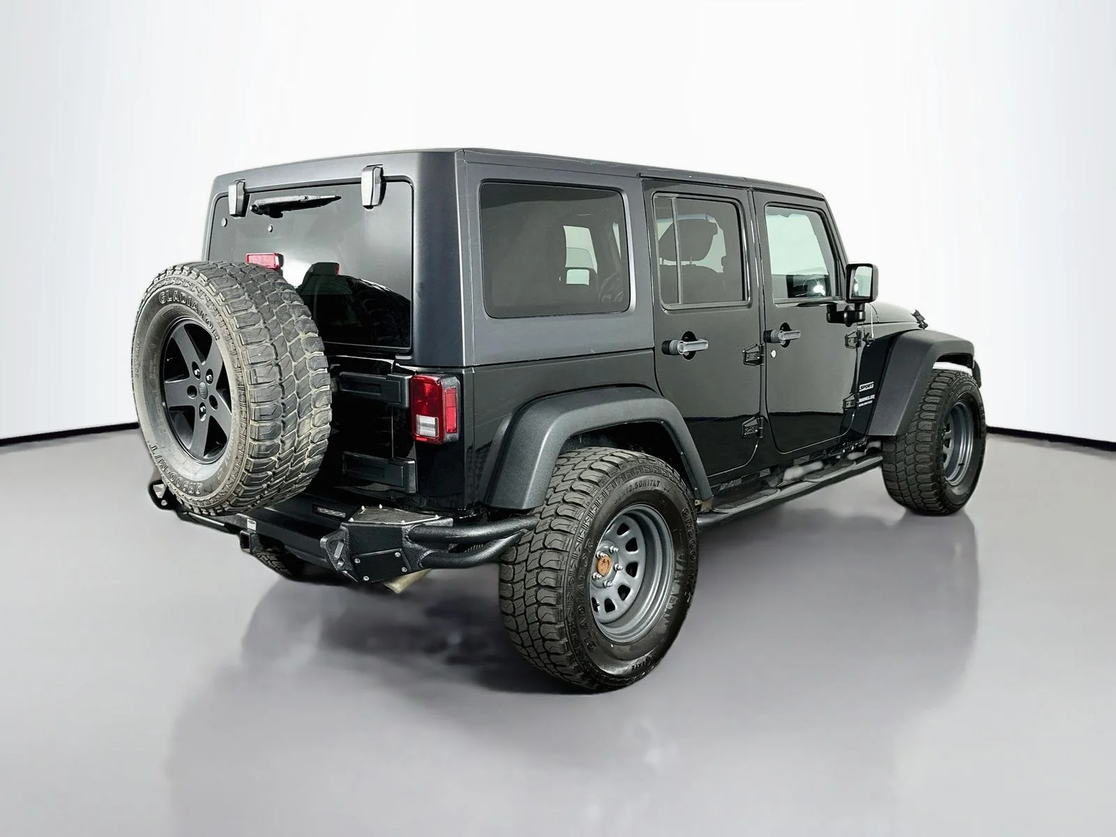 Used 2017 Black Clearcoat Jeep Unlimited Sport image 8