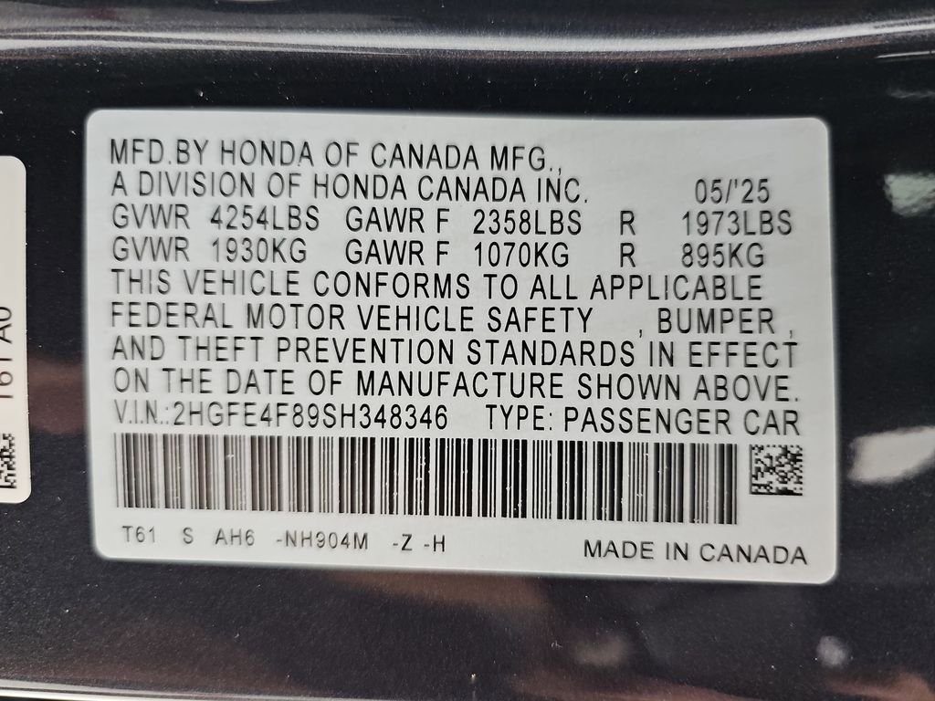 2025 Honda Civic Sport - Photo 42