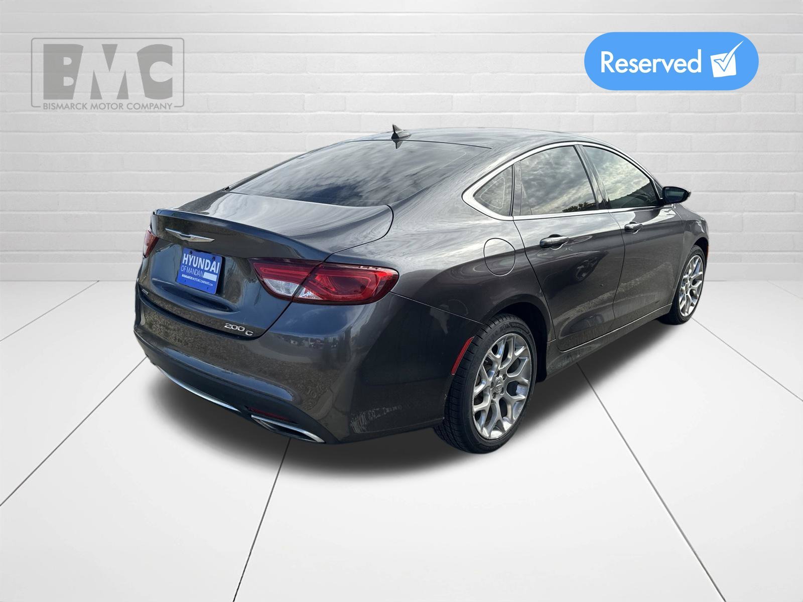 Used 2015 Gray Chrysler C image 3