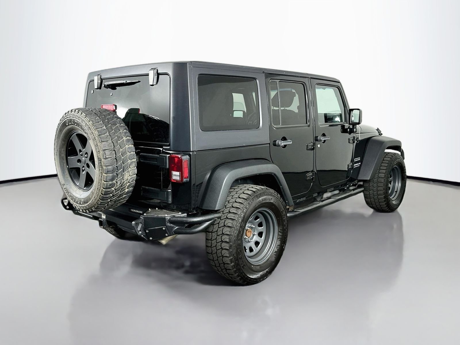 Used 2017 Black Clearcoat Jeep Unlimited Sport image 7