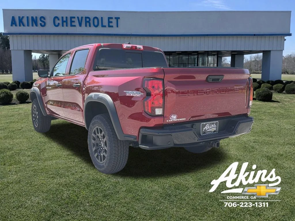 New 2026 Radiant Red Tintcoat Chevrolet Trail Boss image 8