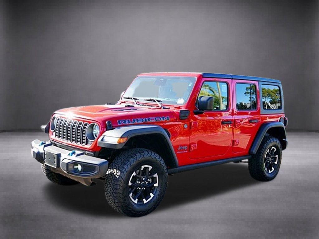 Used 2025 Red Jeep Rubicon 4xe image 9