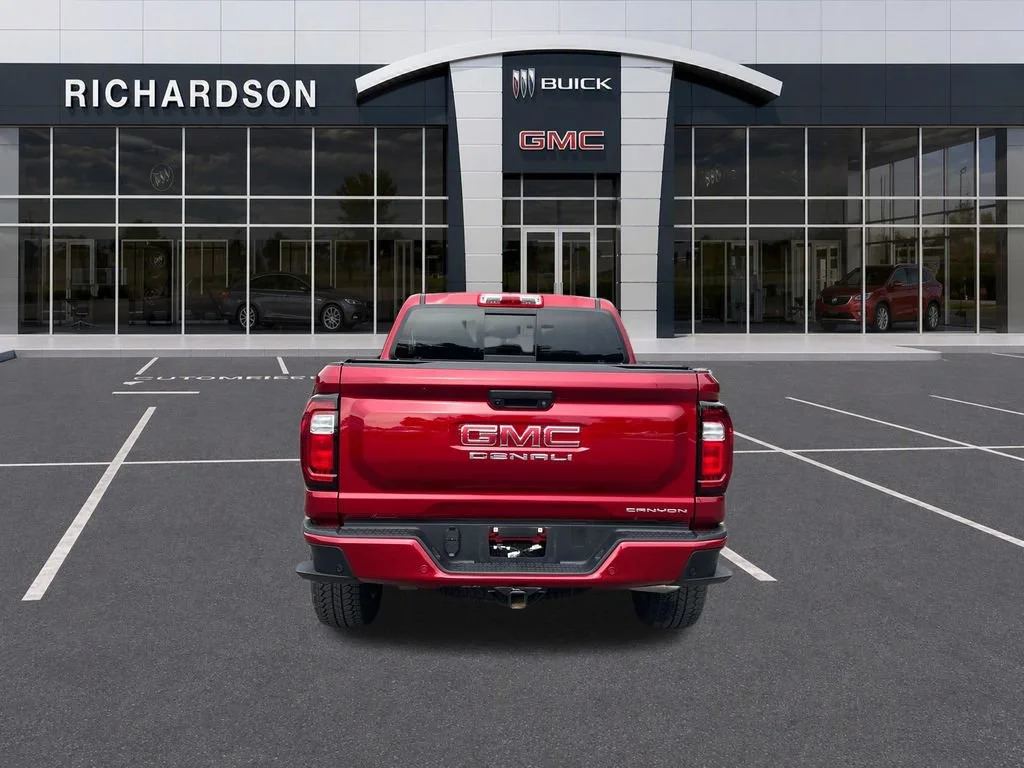 Used 2025 Volcanic Red Tintcoat GMC Denali image 4