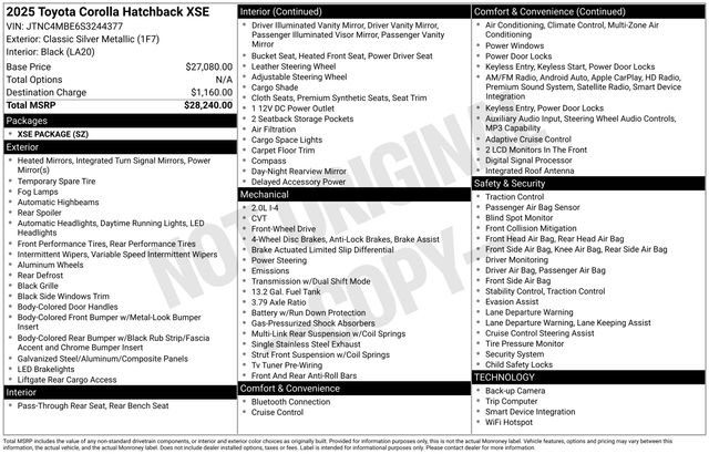 Certified Used 2025 Silver Toyota XSE image 14