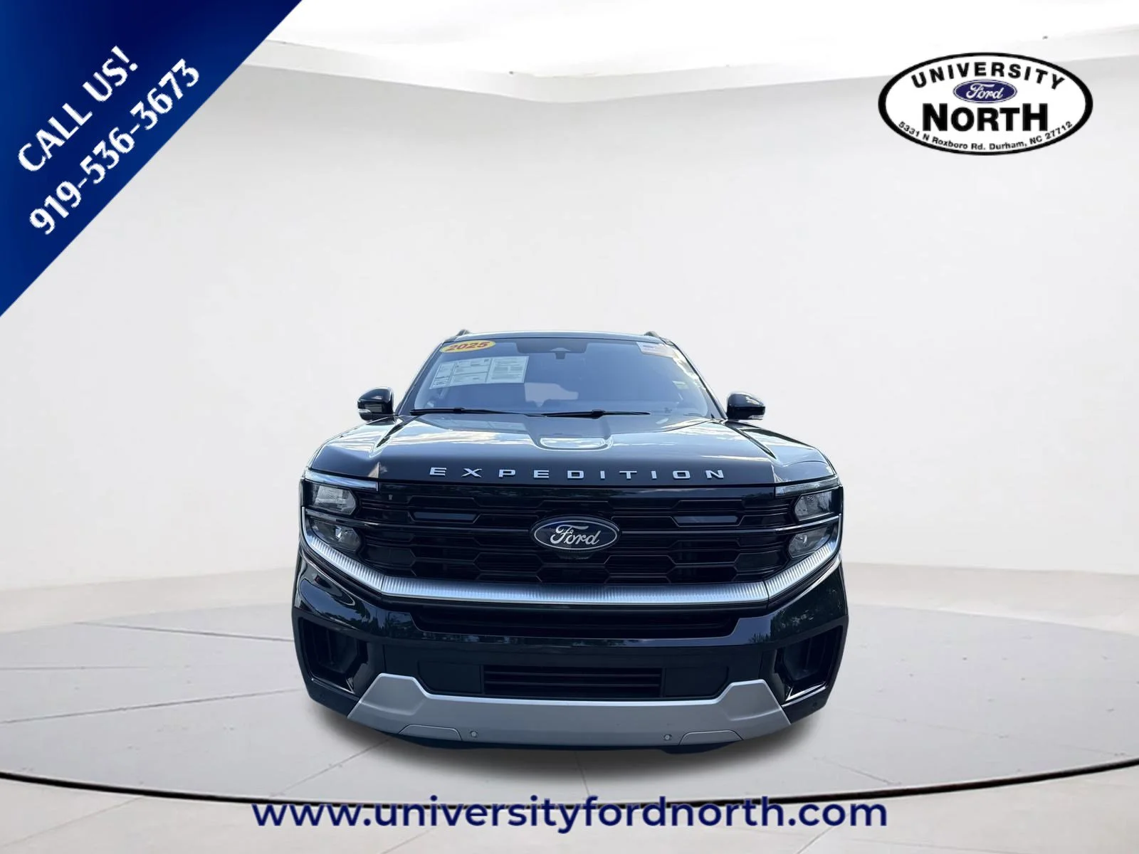 Used 2025 Agate Black Metallic Ford Platinum image 2