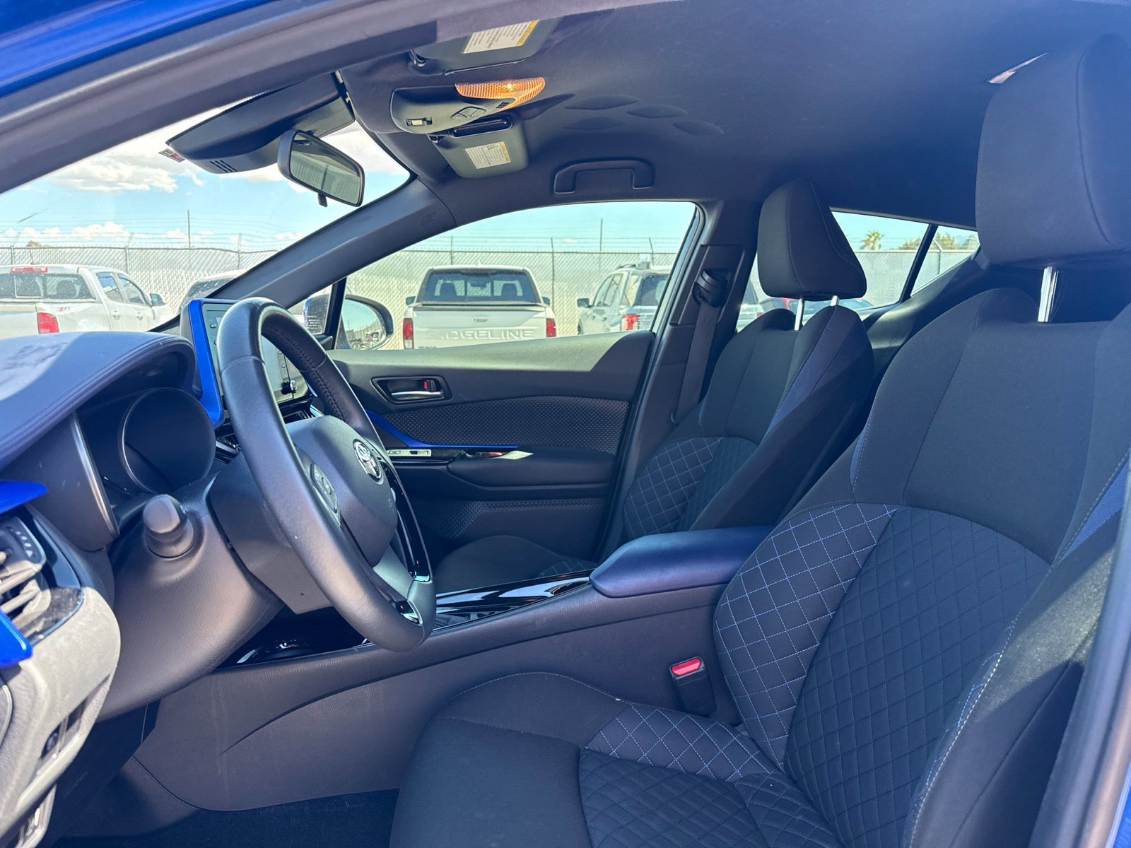 Used 2021 Blue Toyota XLE image 11