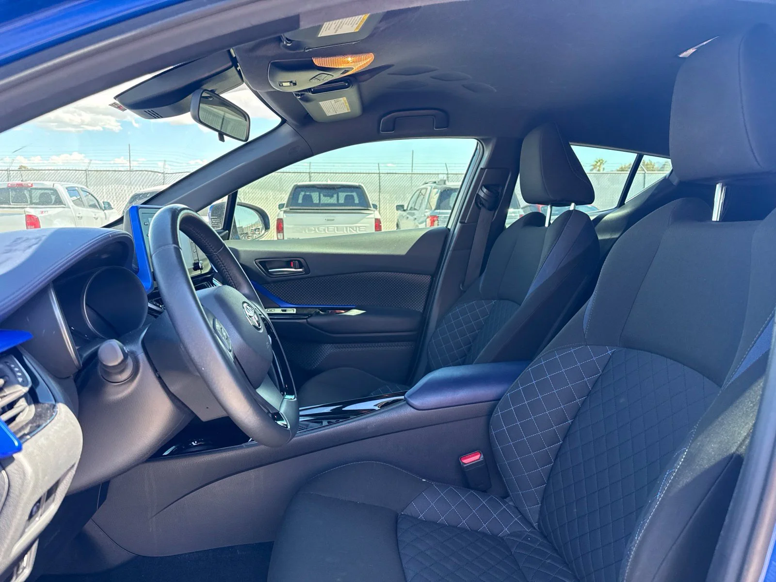 Used 2021 Blue Toyota XLE image 11