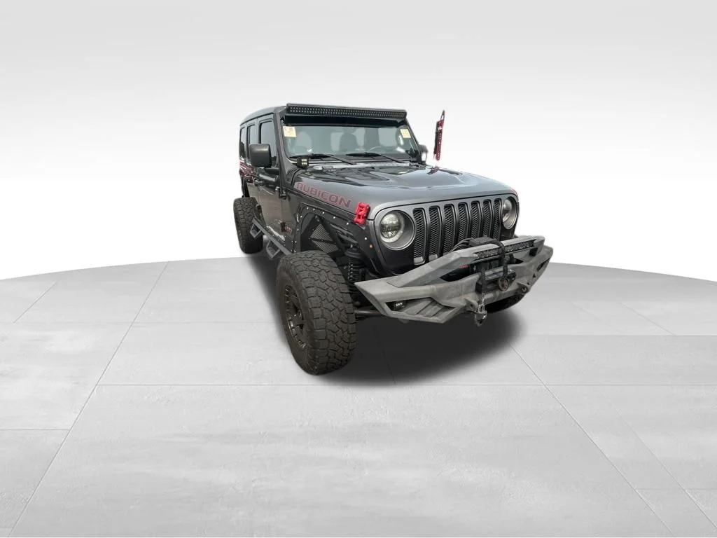 Used 2021 Gray Jeep Unlimited Rubicon image 32