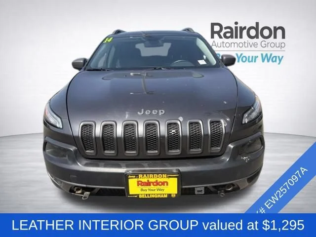 Used 2014 Jeep Cherokee Trailhawk with VIN 1C4PJMBB0EW257097 for sale in Bellingham, WA