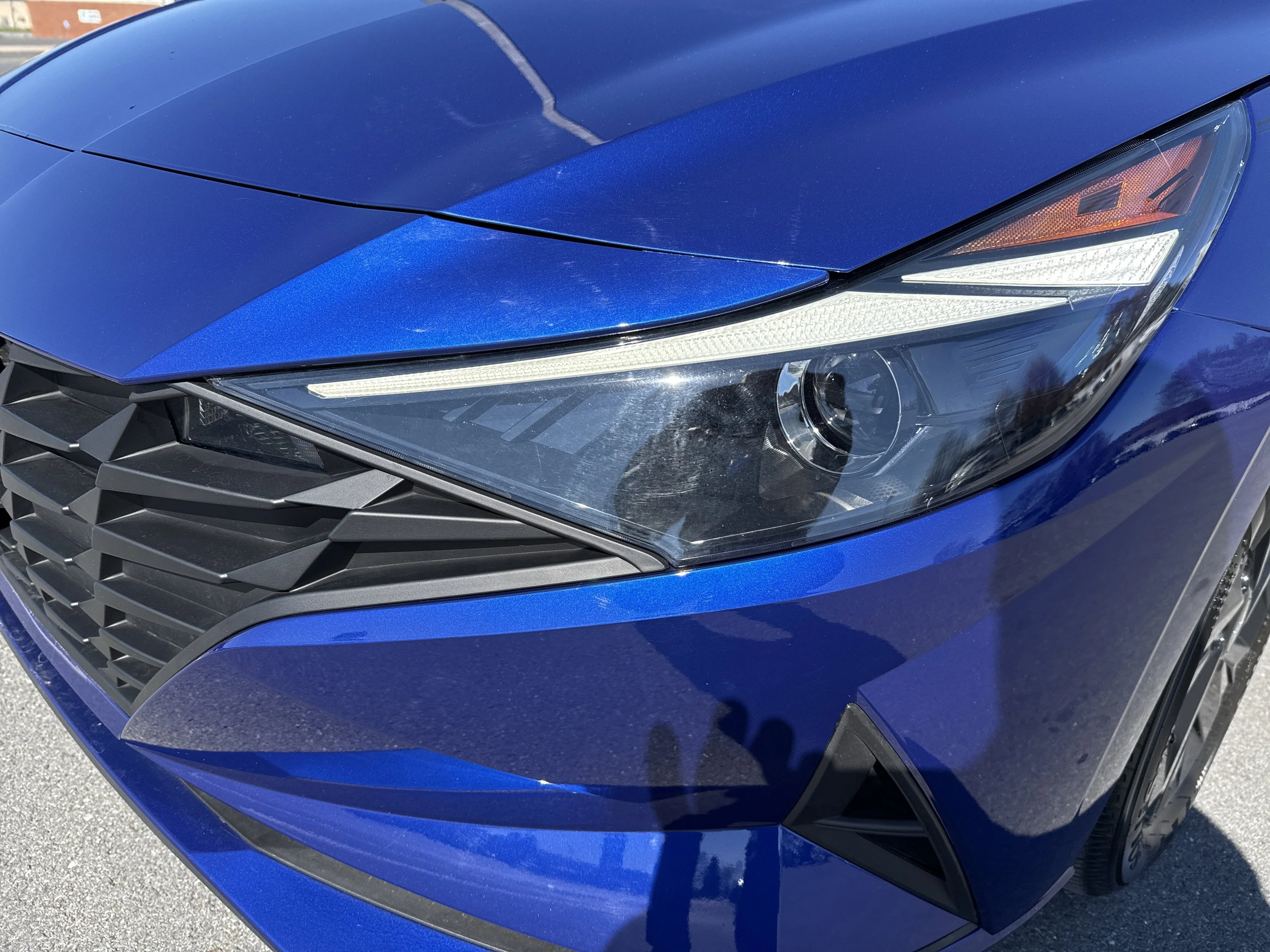 Used 2023 Intense Blue Hyundai SEL image 10