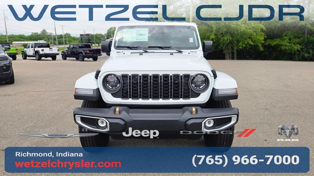 New 2026 Bright White Clearcoat Jeep 85th Anniversary Edition image 2